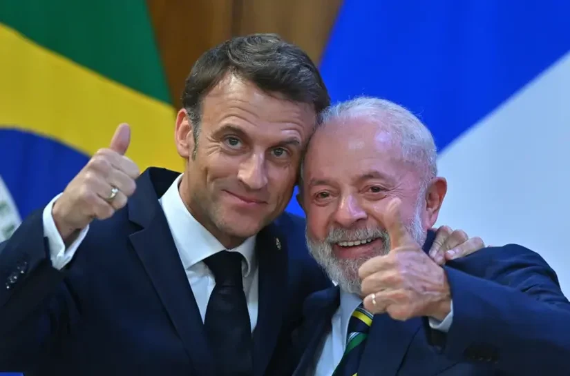 O que está por trás dos interesses de Macron em Lula e no Brasil