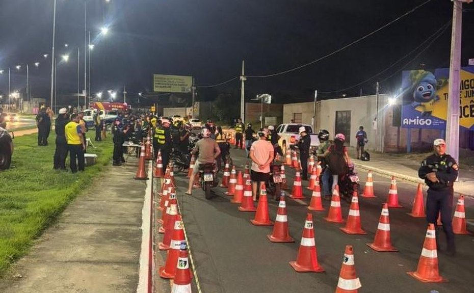 Operação Lei Seca prende sete pessoas por adulteração de motos e remove 71 veículos em Cuiabá