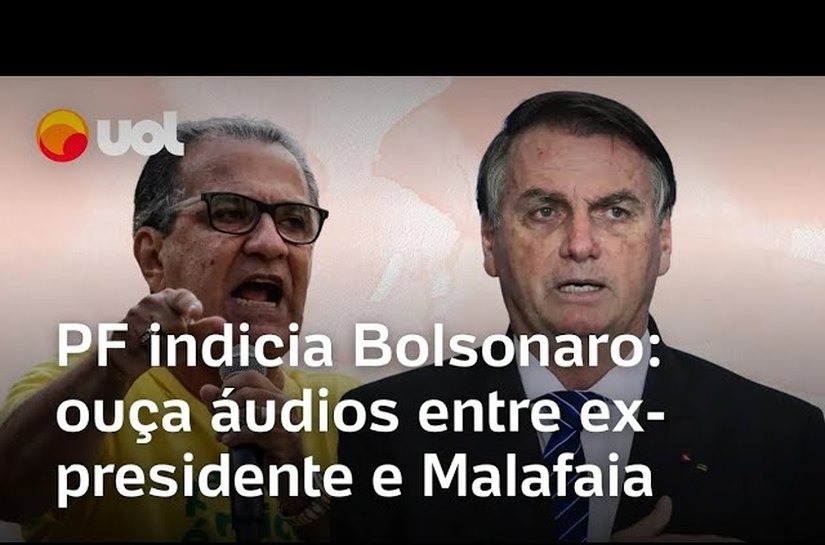 Ouça ÍNTEGRA da troca de áudios entre Bolsonaro e Malafaia interceptada pela PF