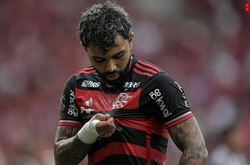 Gabigol confirma saída do Flamengo, alfineta diretoria e Tite