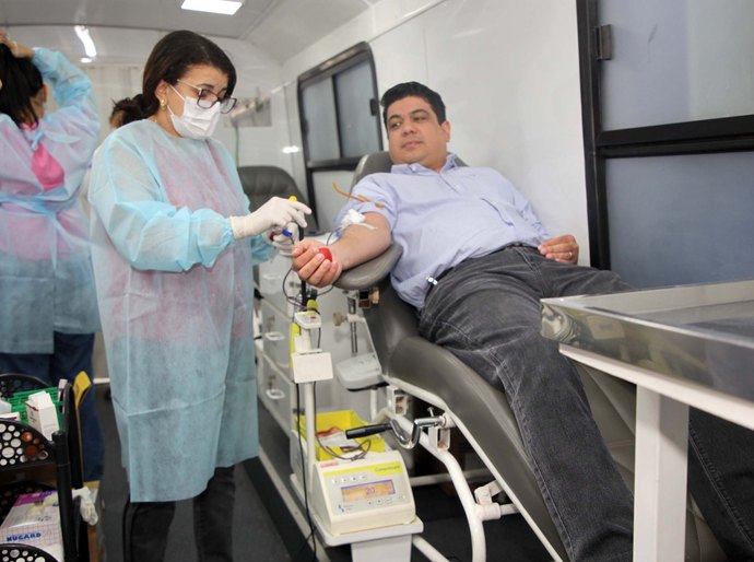 Hospital e Pronto-Socorro de Várzea Grande e Hemocentro se unem para celebrar o Dia Mundial do Doador