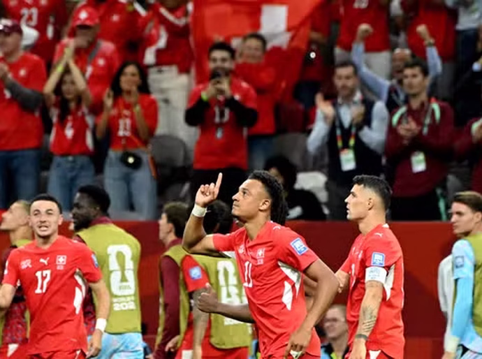 Suíça se impõe, vence a Argélia e avança para as oitavas da Copa do Mundo