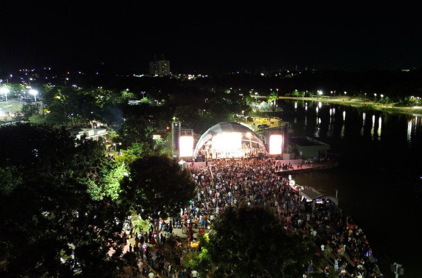 Lambadão encerra comemorações dos 307 anos de Cuiabá