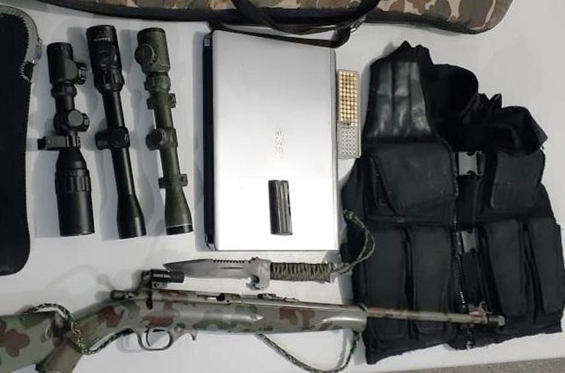 PM prende homem por furtar arma e munições em Cuiabá