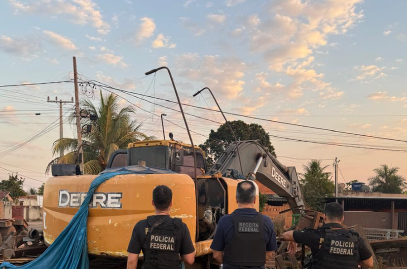 PF, RFB e MPF combatem extração ilegal de ouro em terra indígena