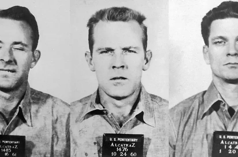 Os prisioneiros que escaparam de Alcatraz com uma colher