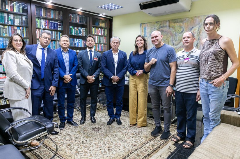 Abílio e desembargadores fortalecem parcerias no acolhimento social em Cuiabá