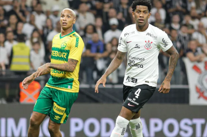 Corinthians e Cuiabá empatam em Itaquera; meia marca após mil dias sem jogar