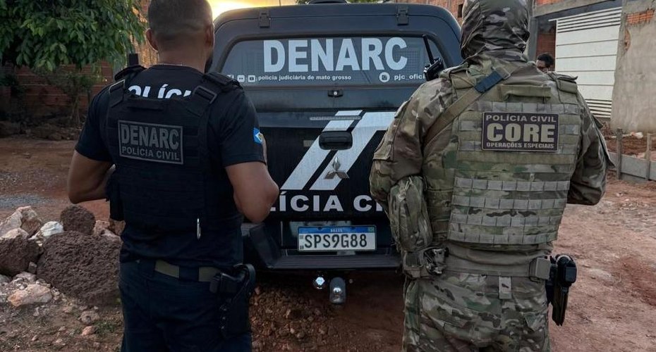 Polícia Civil deflagra operação para combater esquema de tráfico de drogas em Cuiabá